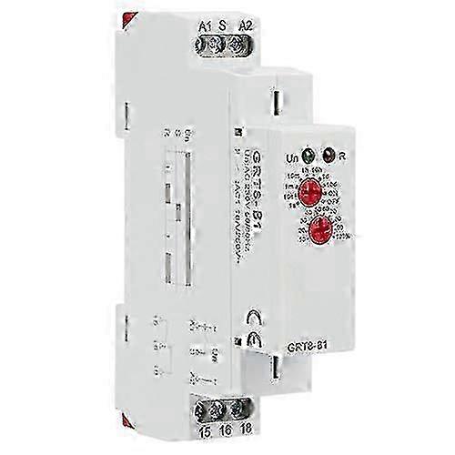 AC 220V Time Relay Switch - Single Function Din Rail Time Delay Relay 2025
