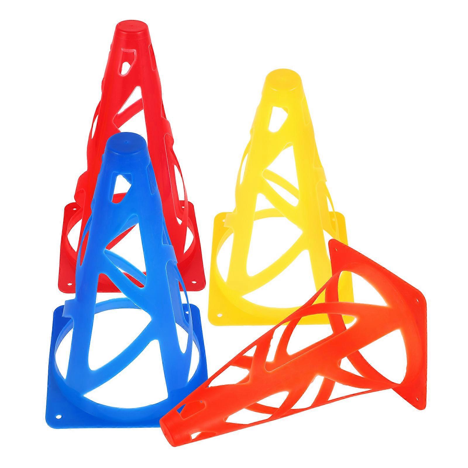 Multi PE Training Cones for Sports Basketball Football Practice 4pcs Versatile Lightweight