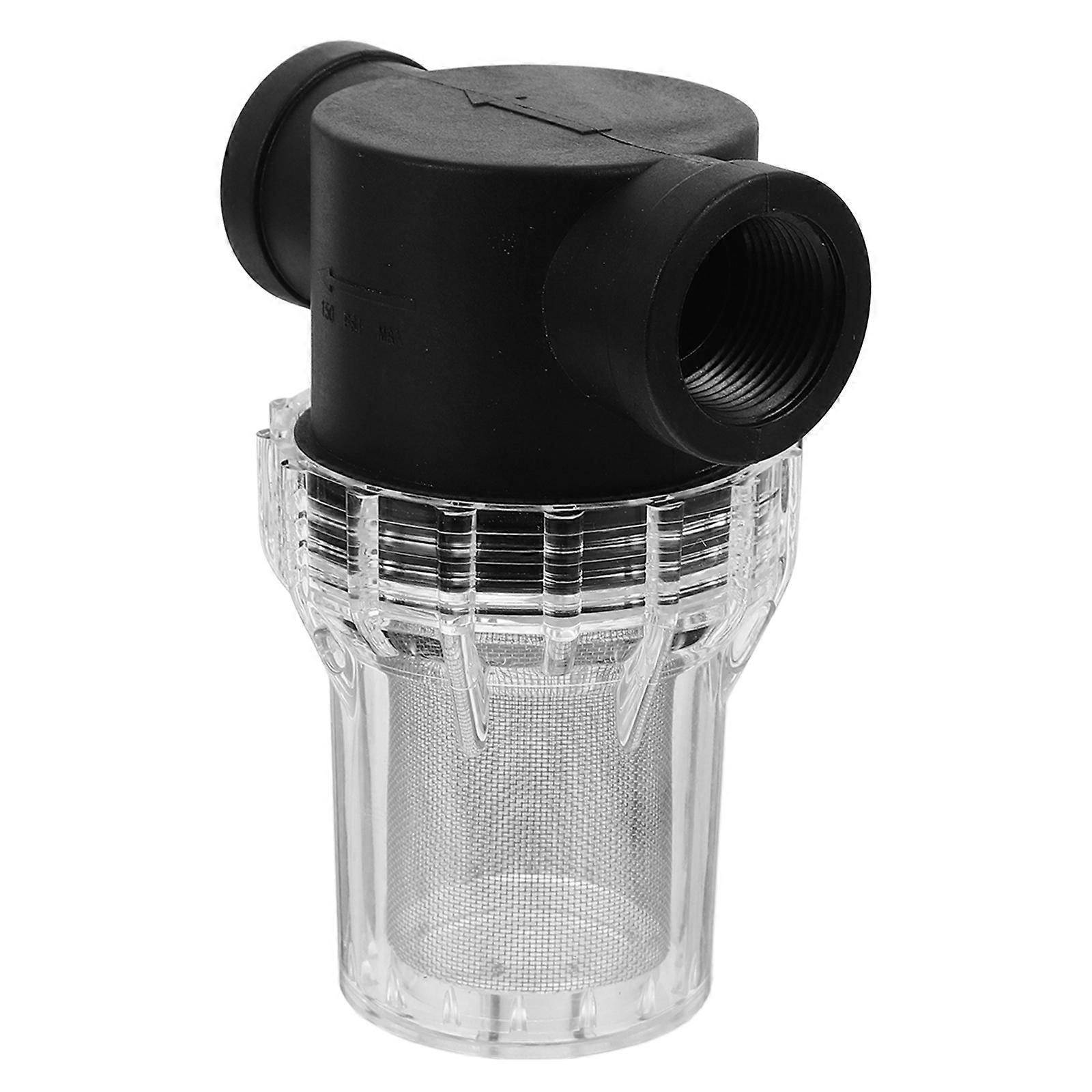 Screen Irrigation Filter Water Cleaner Pre-filter Prevent Wear Plastic Filtration 40 Mesh Screen 1Set