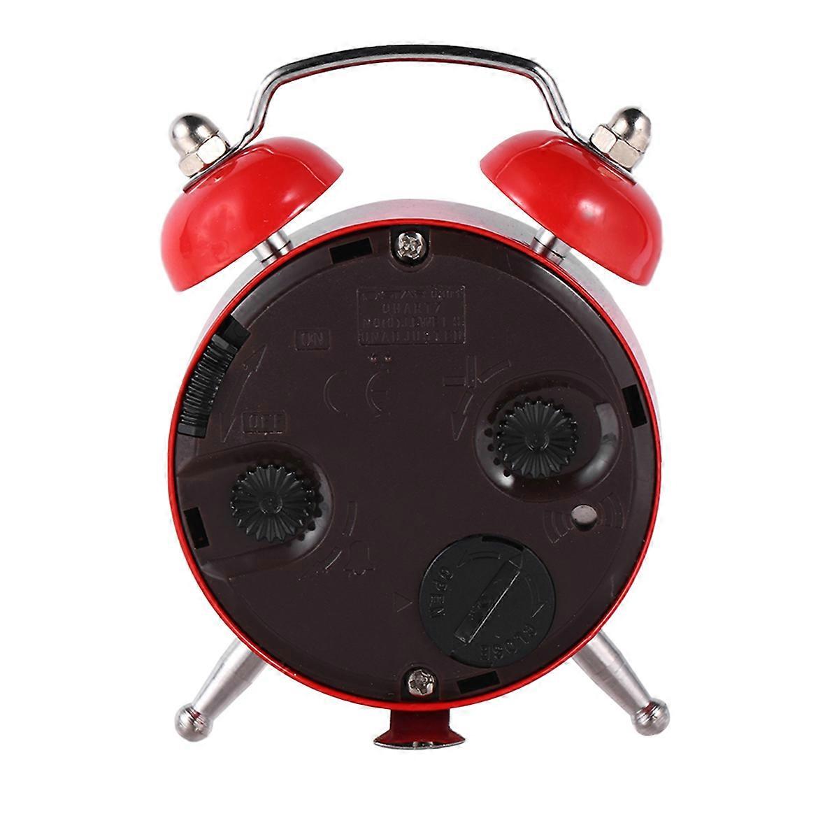 Union Flag Mini Alarm Clock for Home and Dorm – Silent, Stylish Desktop Display, Easy Alarm Setup