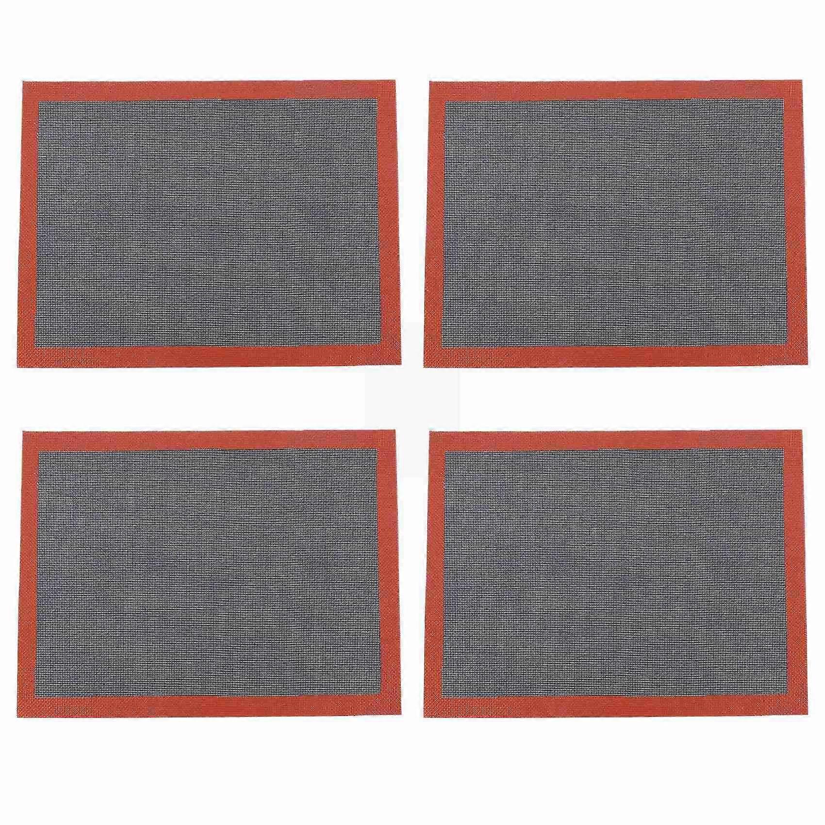 4X Perforated Silicone Baking Mat Non-Stick Baking Oven Sheet Liner for Cookie /Bread/ Macaroon/ Kit