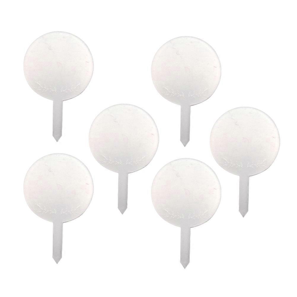 a polished product description you can use for the **6pcs Acrylic Plant Label Tags**:

 

**6pcs Acrylic Plant Label Tags – Creative & Durable Garden