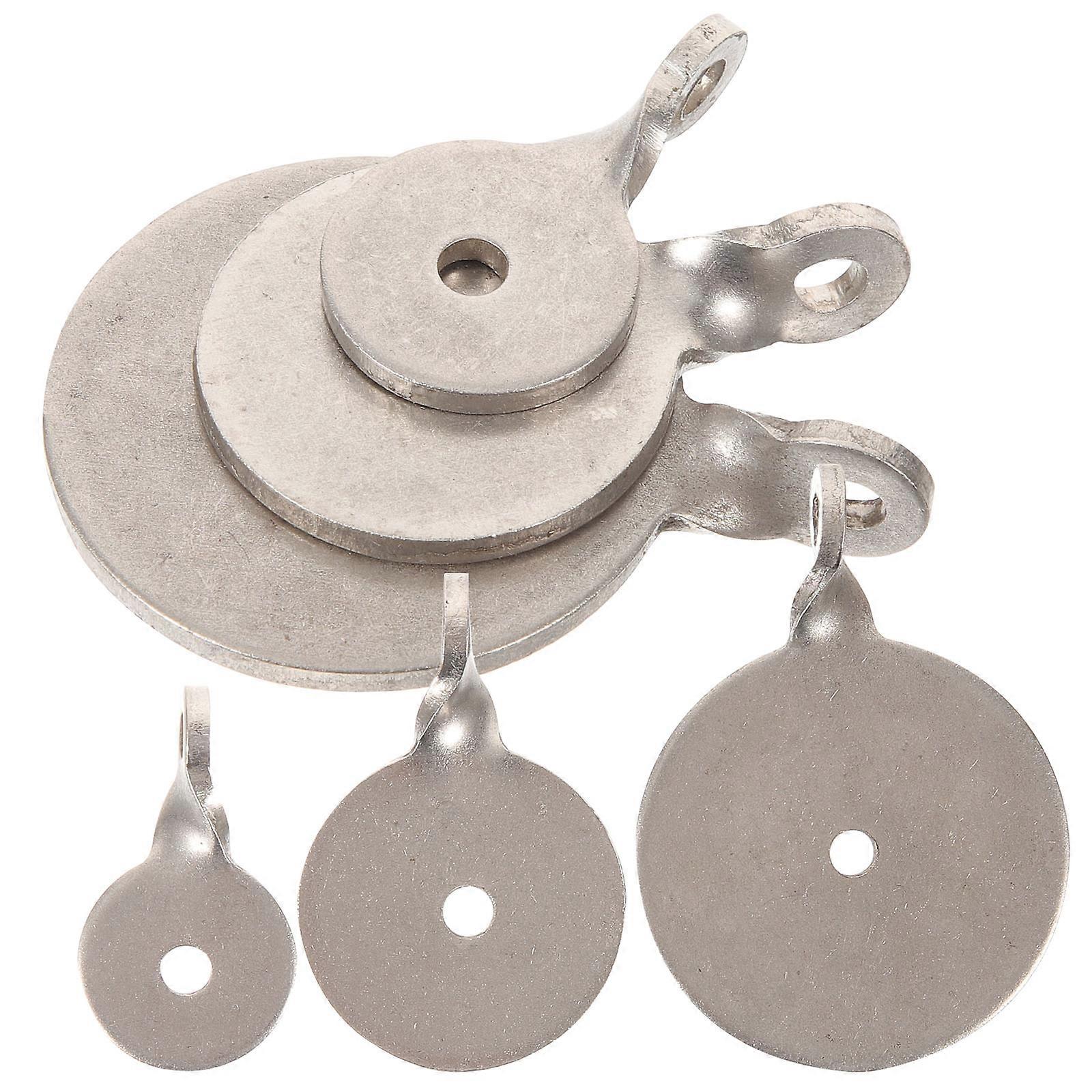 6pcs Metal Targets for Shooting Practice – High Strength Stainless Steel Training Tools for Archery & Accuracy Skill Development