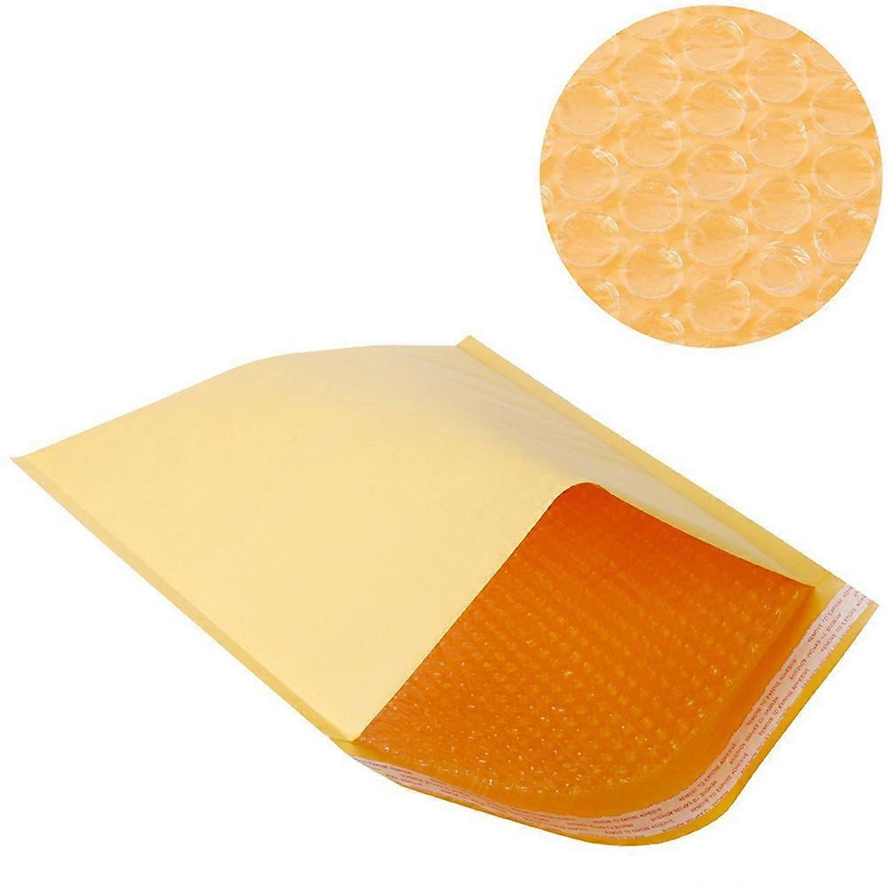 Padded Envelopes with Kraft Paper for Mailing Letters 360° Air Bubble Protection Lightweight (15x21+4cm)