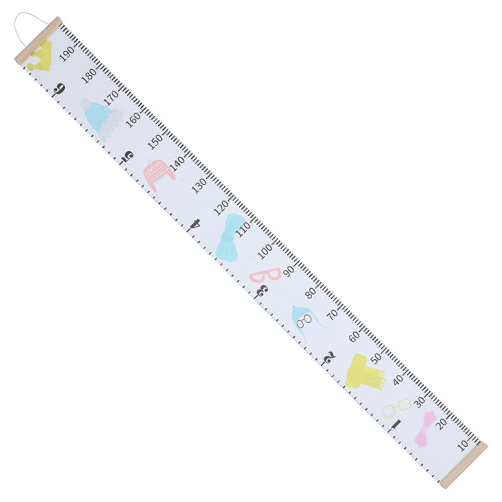Growth Chart For Kids Wall Mounted Nursery Decor Height Measurement Souvenir Durable Materials 1Set