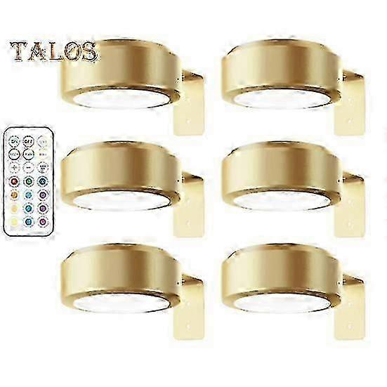 ikon Light with Remote Control 100 Lumens High Brightness Stepless Dimming 3 Lighting Modes Battery Operated No Drill Wall Art