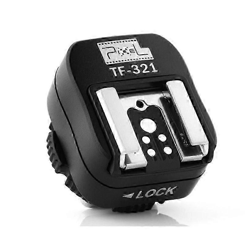 New TF-321 hot shoe adapter for Canon flash, black