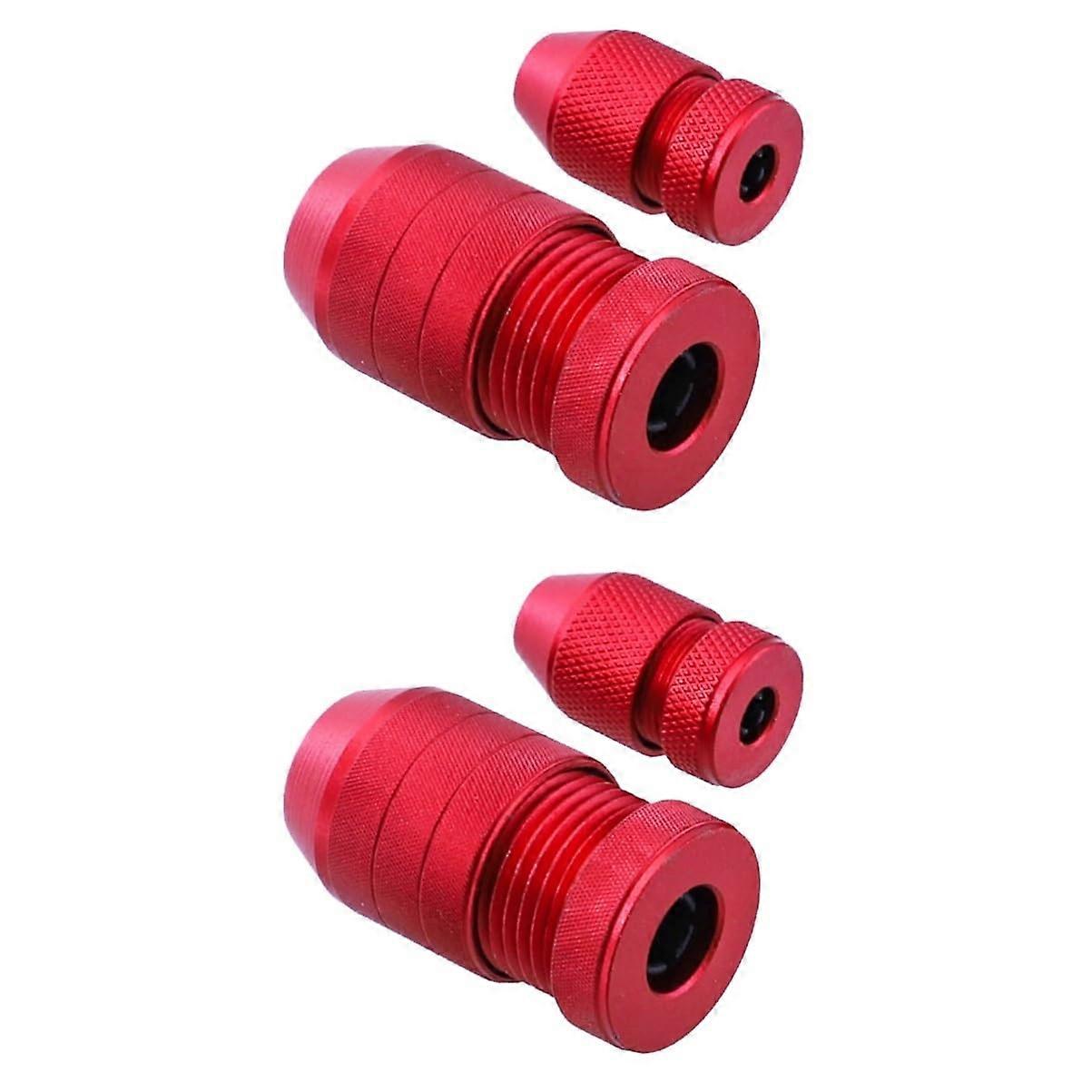 drill stopper depth stop collar for woodworking bits 5X2.8CMx2pcs redx2pcs