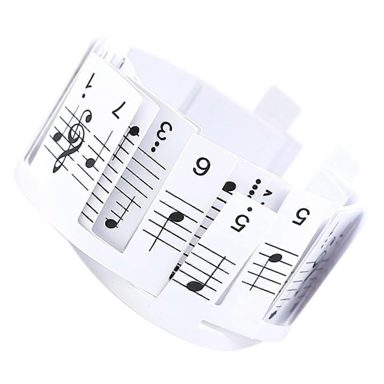 Piano Keyboard Stickers 1 Set PVC Beginner Notes Guide For Piano Keys Labels For Electronic Organs Learning Accessories