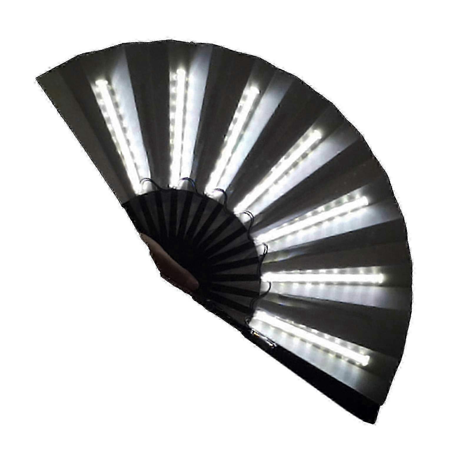 Ventilateur LED vert élégant à faible consommation d’énergie - Design accrocheur pour une utilisation à la maison et au bureau