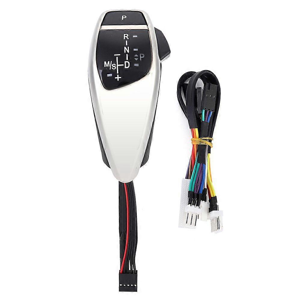 Palanca de cambios automática con pomo de cambio LED para coche E46 E60 E61 RHD