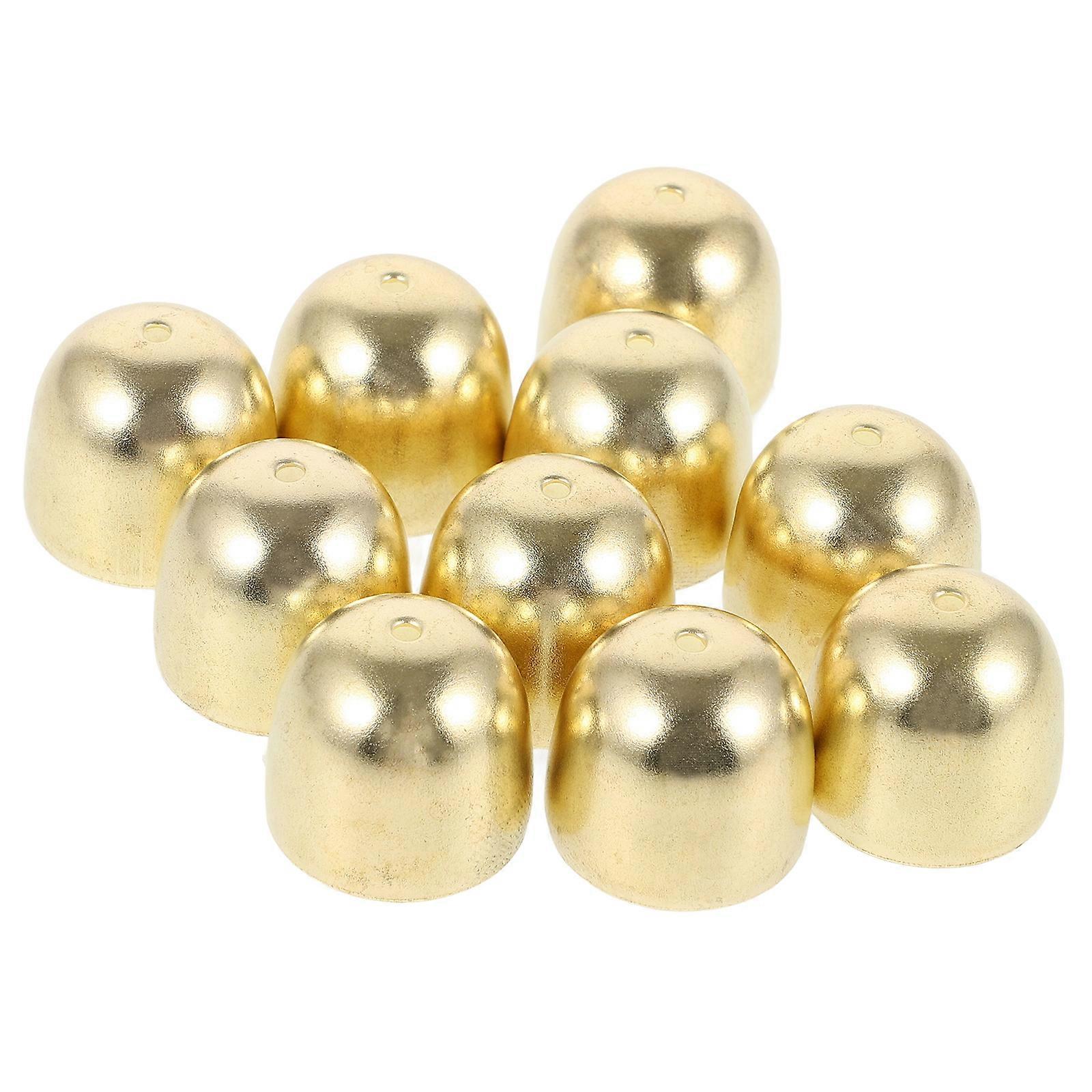10pcs Decorative Iron Bells for Christmas Tree and Pendant Use