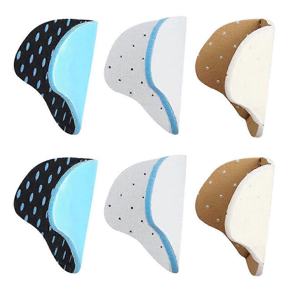 3 Pairs Heel Pads for Protection Wear-resistant and Comfortable Lightweight PU Material Assorted