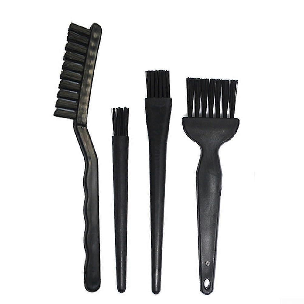4 Piece Cleaning Brush Set for Keyboards, Laptops, and Electronic Devices - Dusting Brushes with Soft Bristles