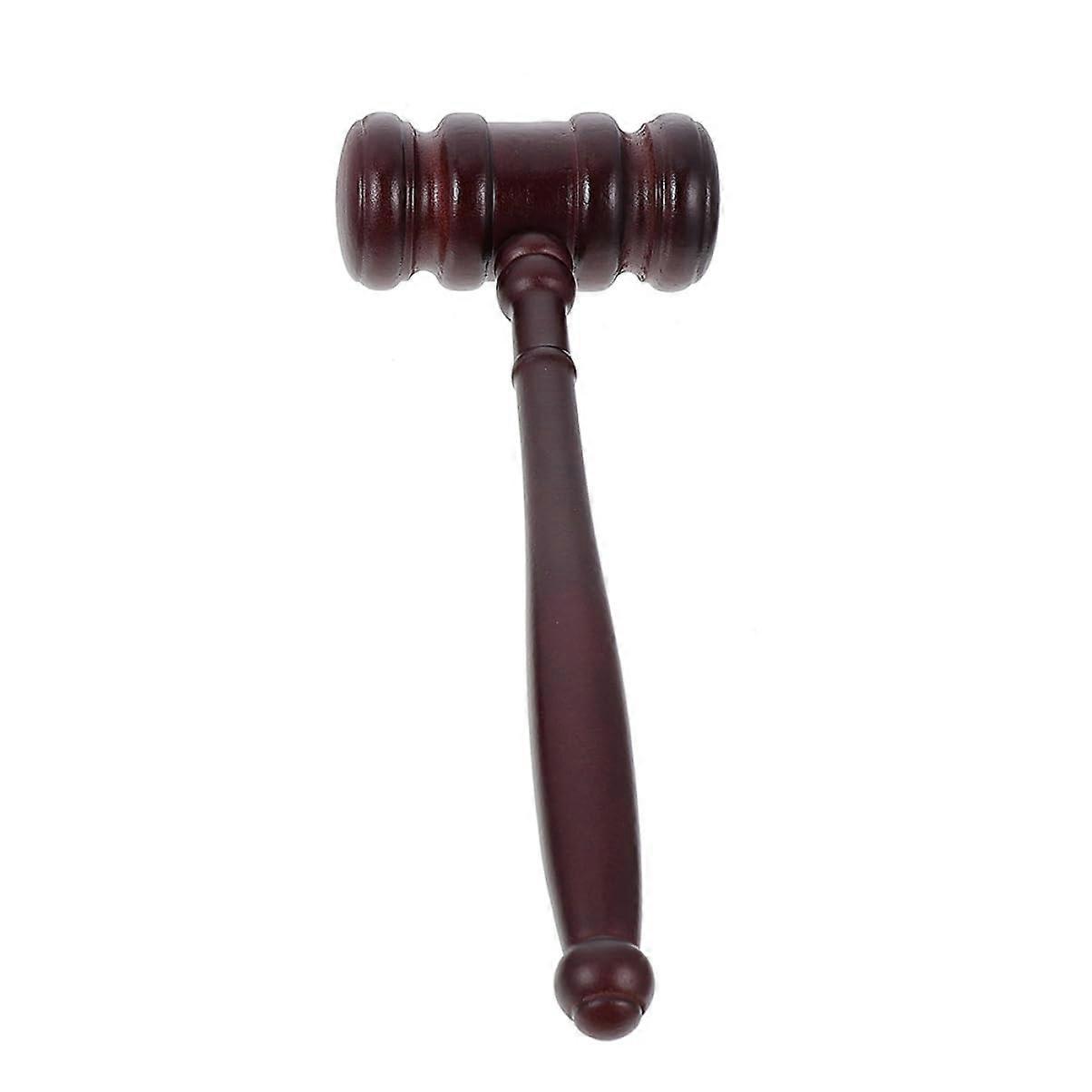 Wooden Hammer Toy for Boys and Girls, Judge Hammer Toy, Fun Home Auction Hammer, Safe and Durable Play Tool