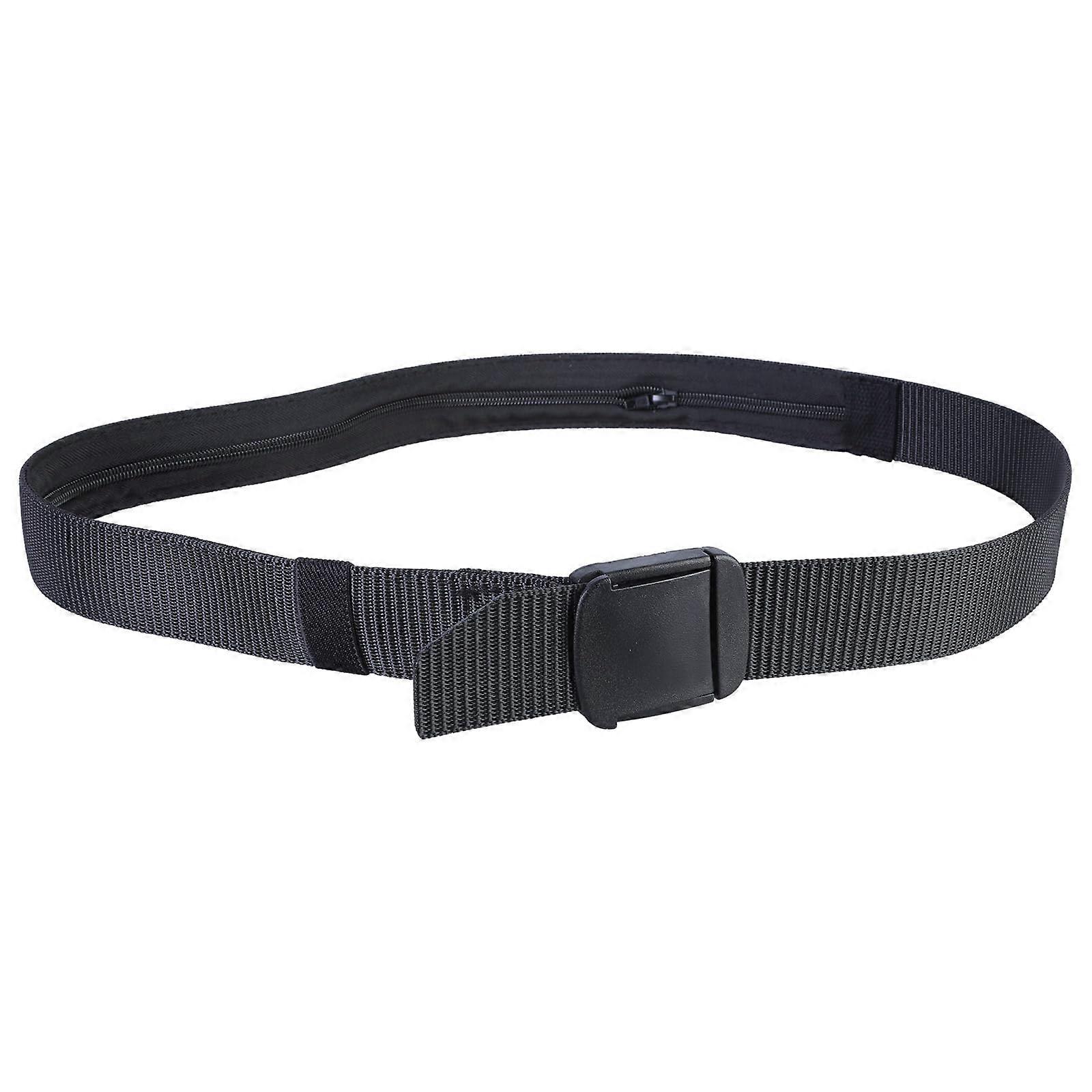 Money Belt for Men Travel Security Belt with Hidden Money Compartment Pocket Money Safe AntiTheft Wallet Compartment Security Belt