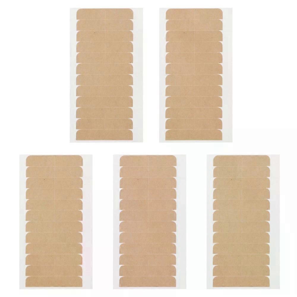 Saç uzatma bandı, peruk tutkal paster için 5 yaprak çift taraflı yapışkan şeritler