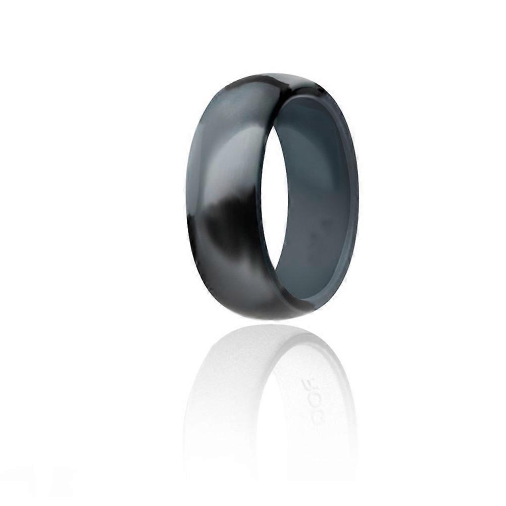 Silicone Rings for Sports and Activities Assorted Color Waterproof and Flexible 4 Pieces Size 12