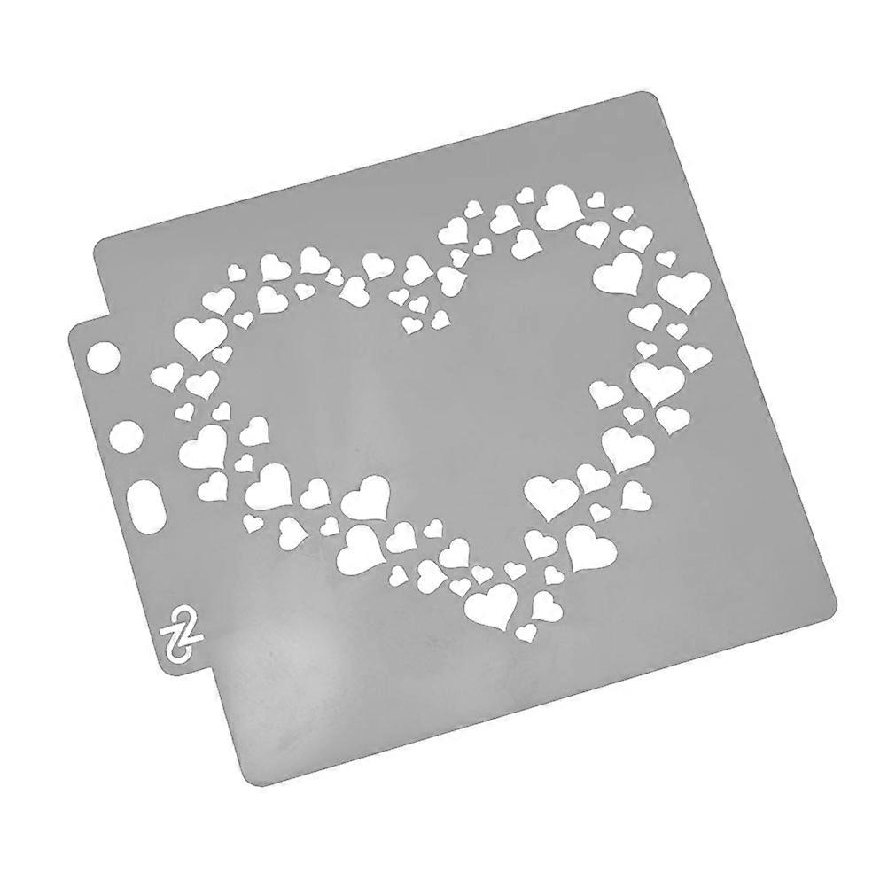 Grey PET Drawing Stencil with Assorted Patterns for Kids Crafts and School Projects Perfect for 3
