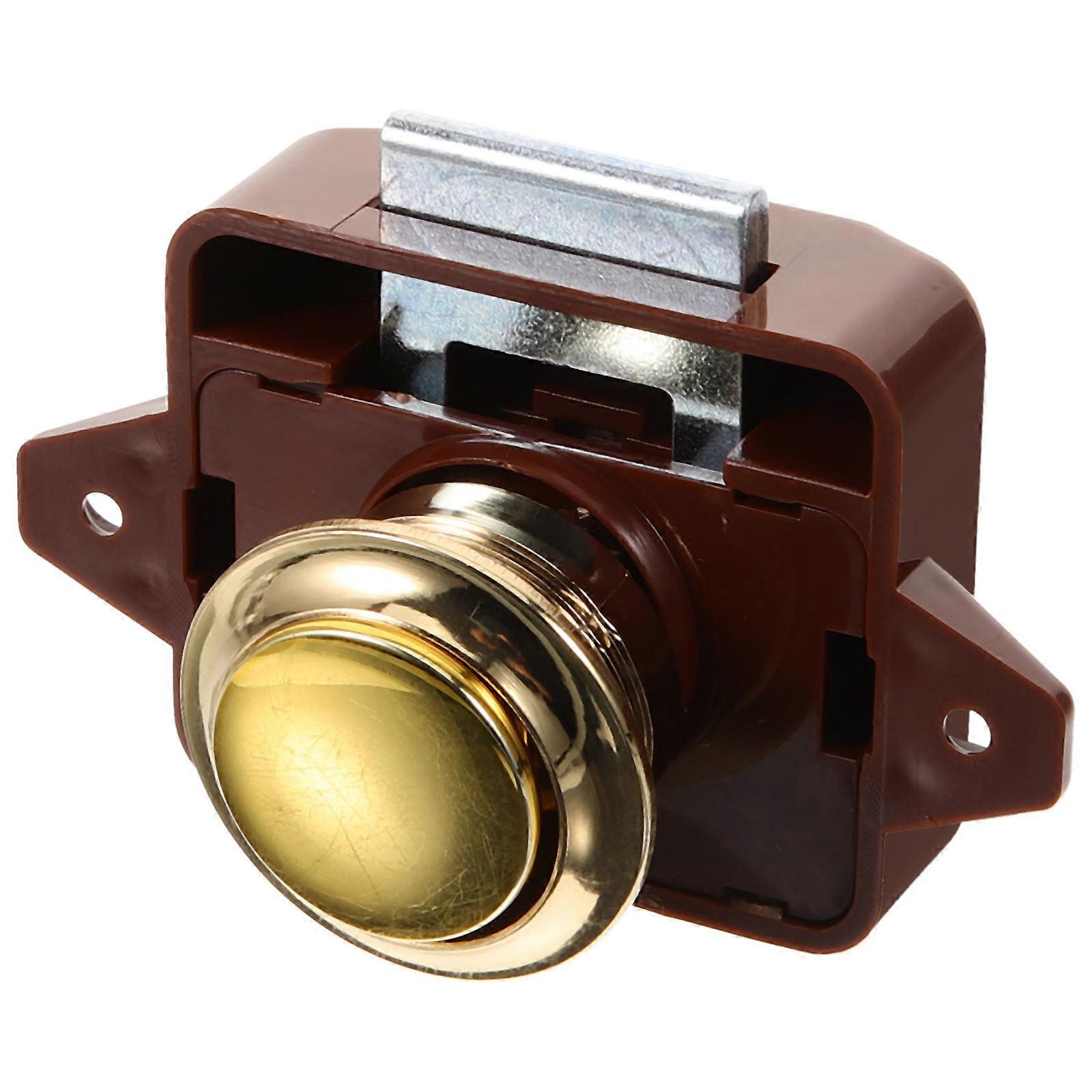 Push Button Lock For Cupboard Lock Occasion With High Precision Easy To Use 1 Set