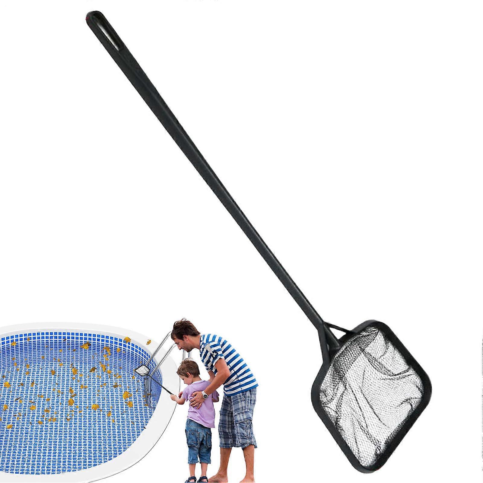 Pool Skimmer Net, Swimming Pool Leaf Skimmer Net, Swimming Pool Landing Net 35 cm Small Pool Cleaning Net for Aquarium, Fountain and Pond Cleaning