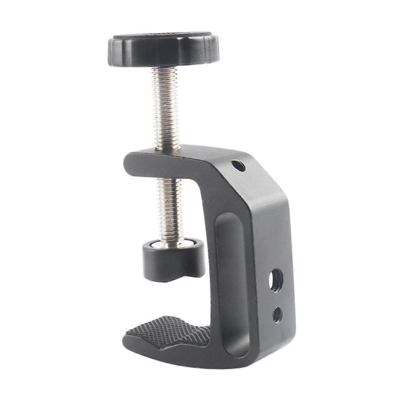 Desktop Clip Holder For Camera Adjustable C-Frame Aluminum Compact Video Conferencing