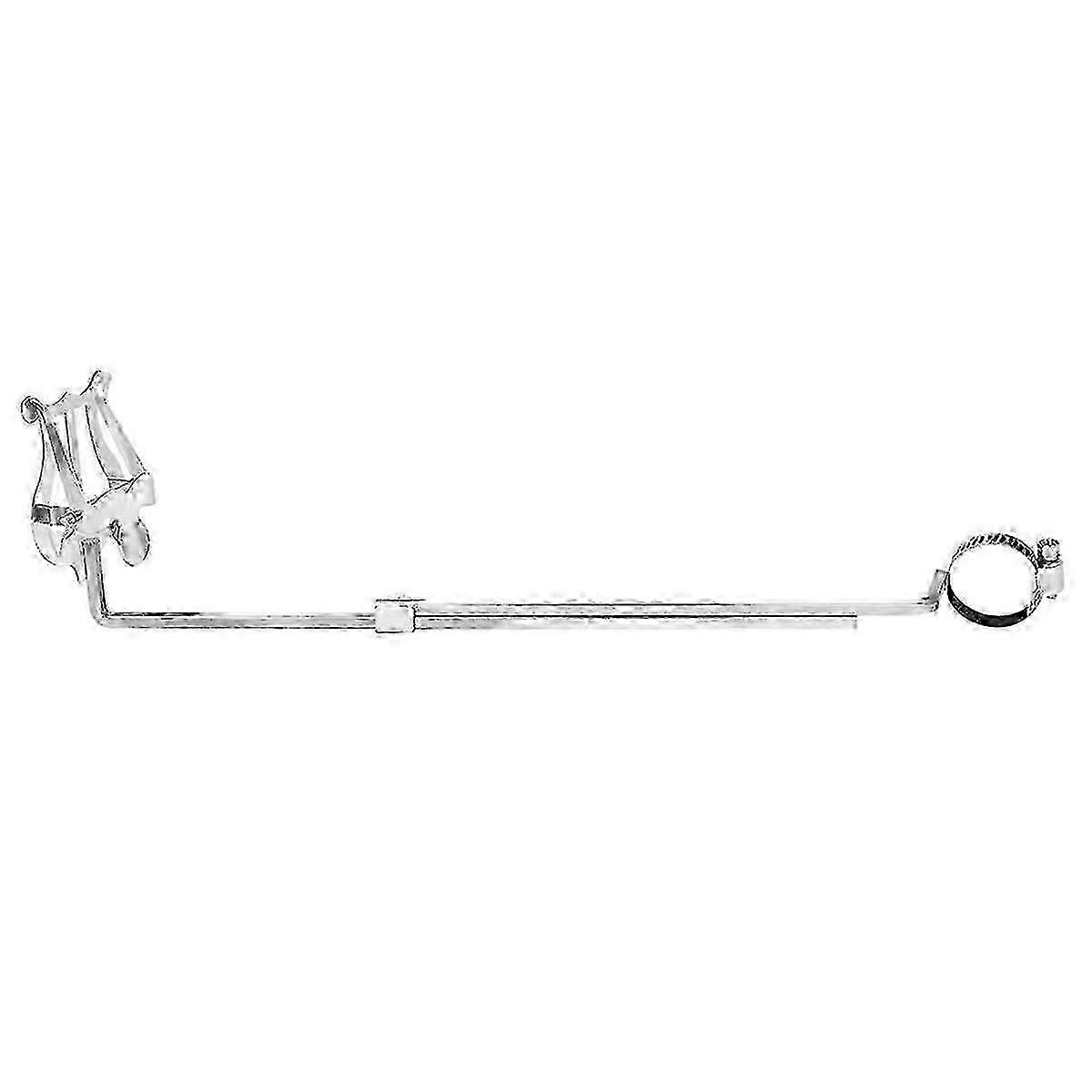 Strumento Flauto Clip Musicale per Marcia Flauto Portatile Clip Musicale per Flauto Accessori per Flauto Argento