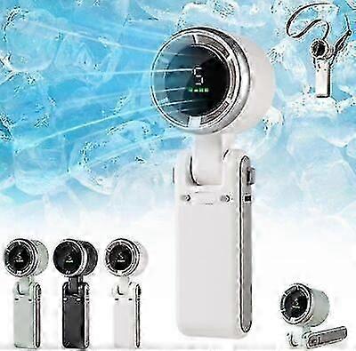 Handheld Portable Turbo Mini Fan, Foldable 180 Powerful Winds Turbo Fan