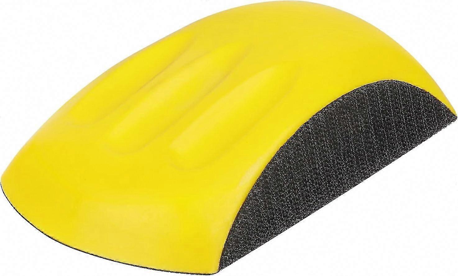 Mouse Shape Hook and Loop Sanding Block for Manual Polishing and Sanding Work with Interface Pad