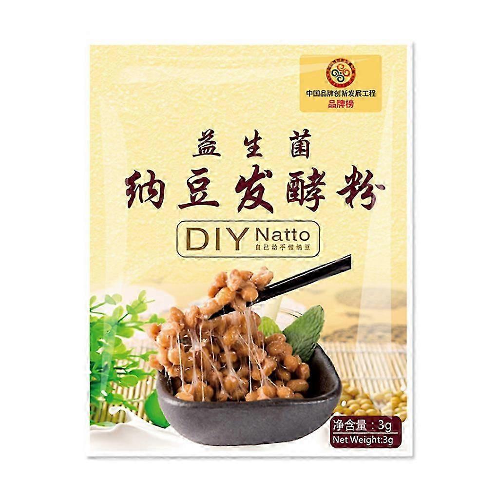 3g Diy Natto Powder Bacillus Subtilis Nattokinase Agent Edible Food Supplies For Making Sticky Fermented Soybeans Gastrointestinal