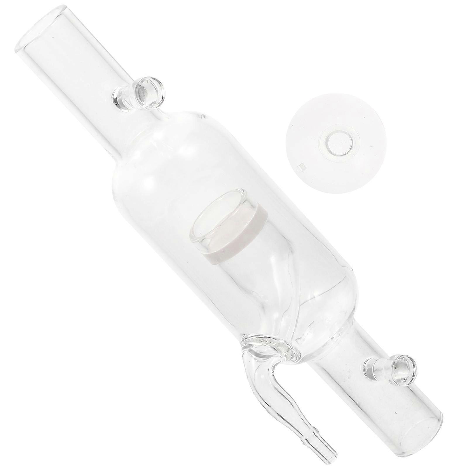 Aquatic Plant Co2 Glass Diffuser Inline Aquarium Oxygen Bubble Enhancer Transparent 1Pack