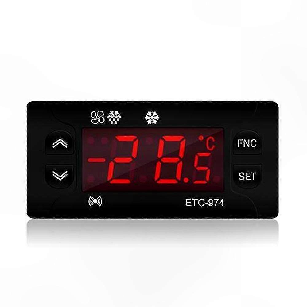 Mini Temperature Controller for Refrigerator Thermostat Regulator with Thermocouple Function