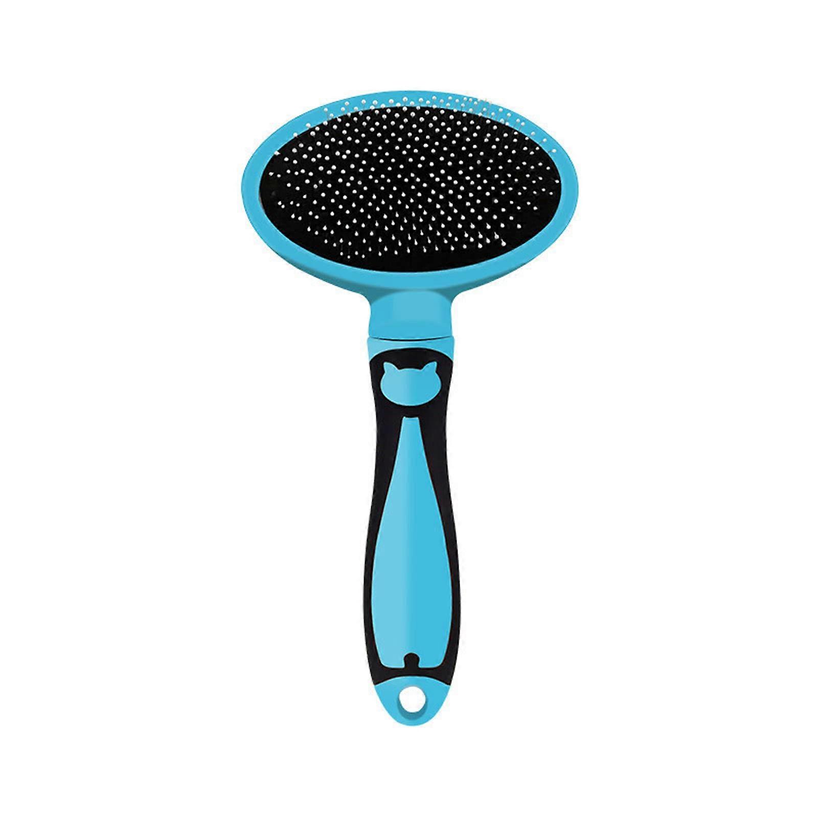 Deshedding Brush For Dogs And Cats Pet Grooming Tool Comfort Handle Gentle Remove Undercoat