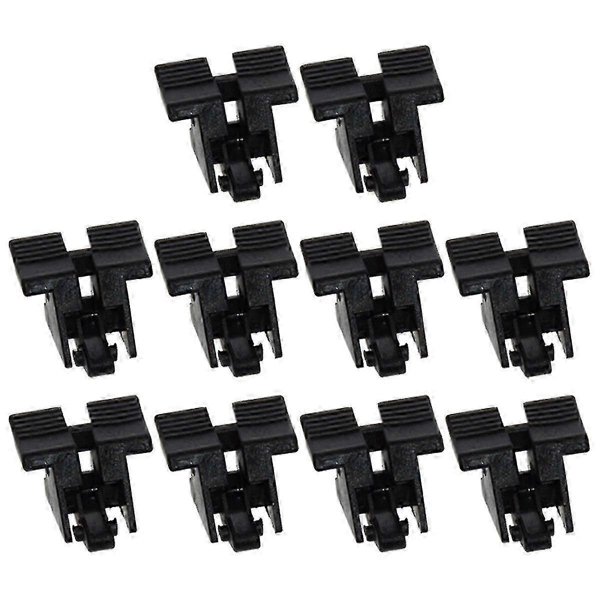 10pcs computador desktop mainboard pci-e 16x soquete slot para placa gráfica, 164pin com clipe de fixação fishtail pcie x16 soquete