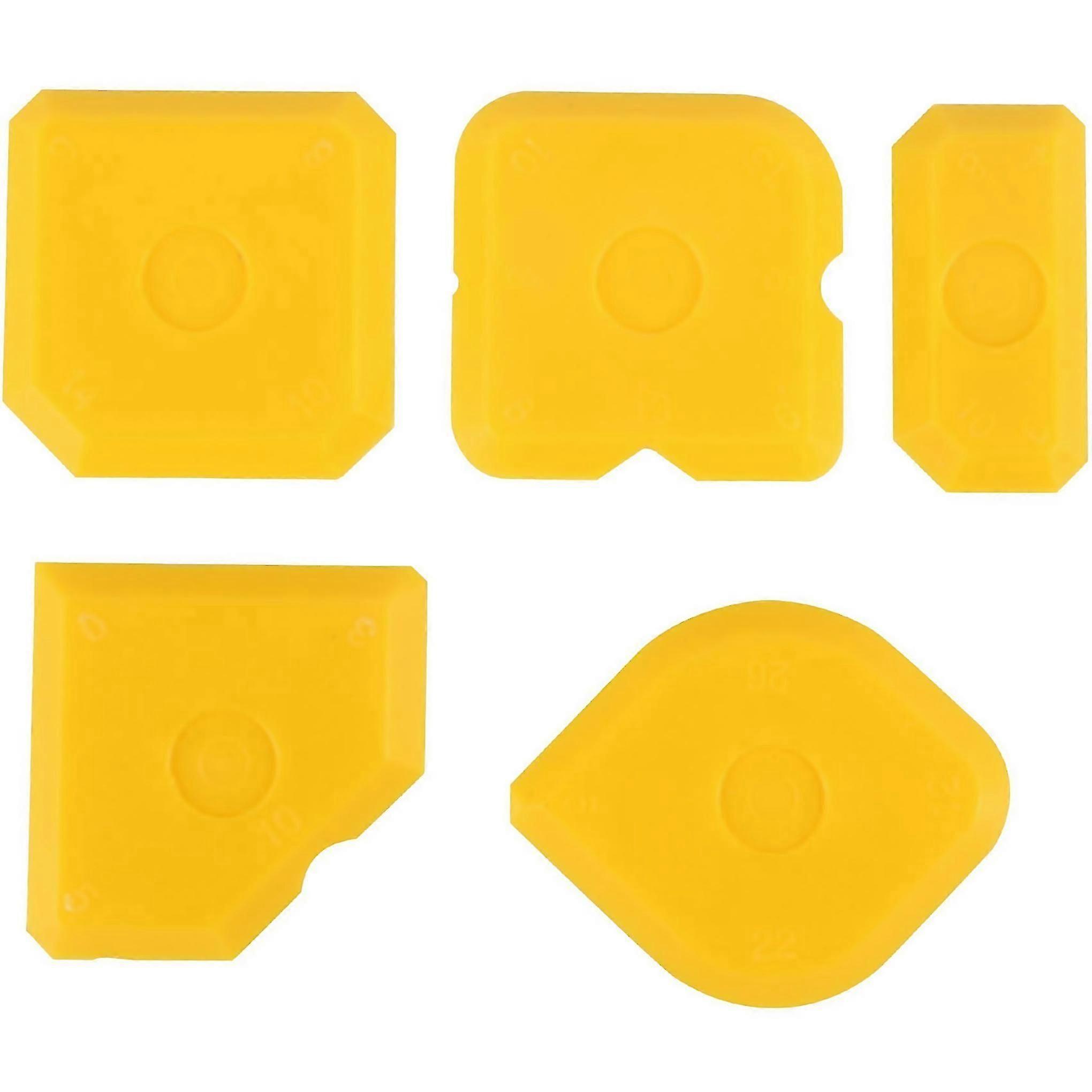 For 5pcs scraper tool kit grouting set smoothing trowel grout remover silicone joint joint filler sm