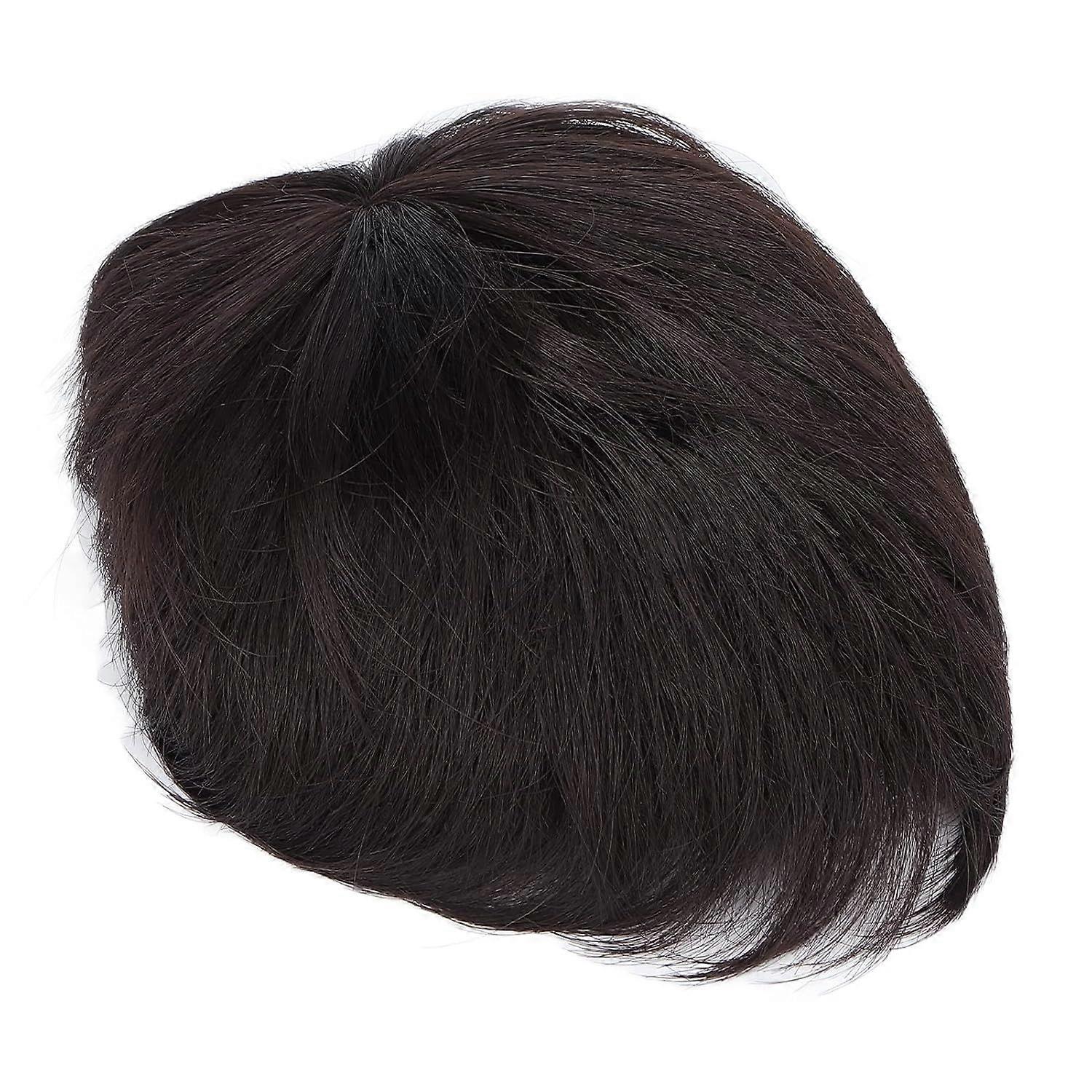 Male Hair Pieces - Simple Use Versatile Application Replacement System Short Wig