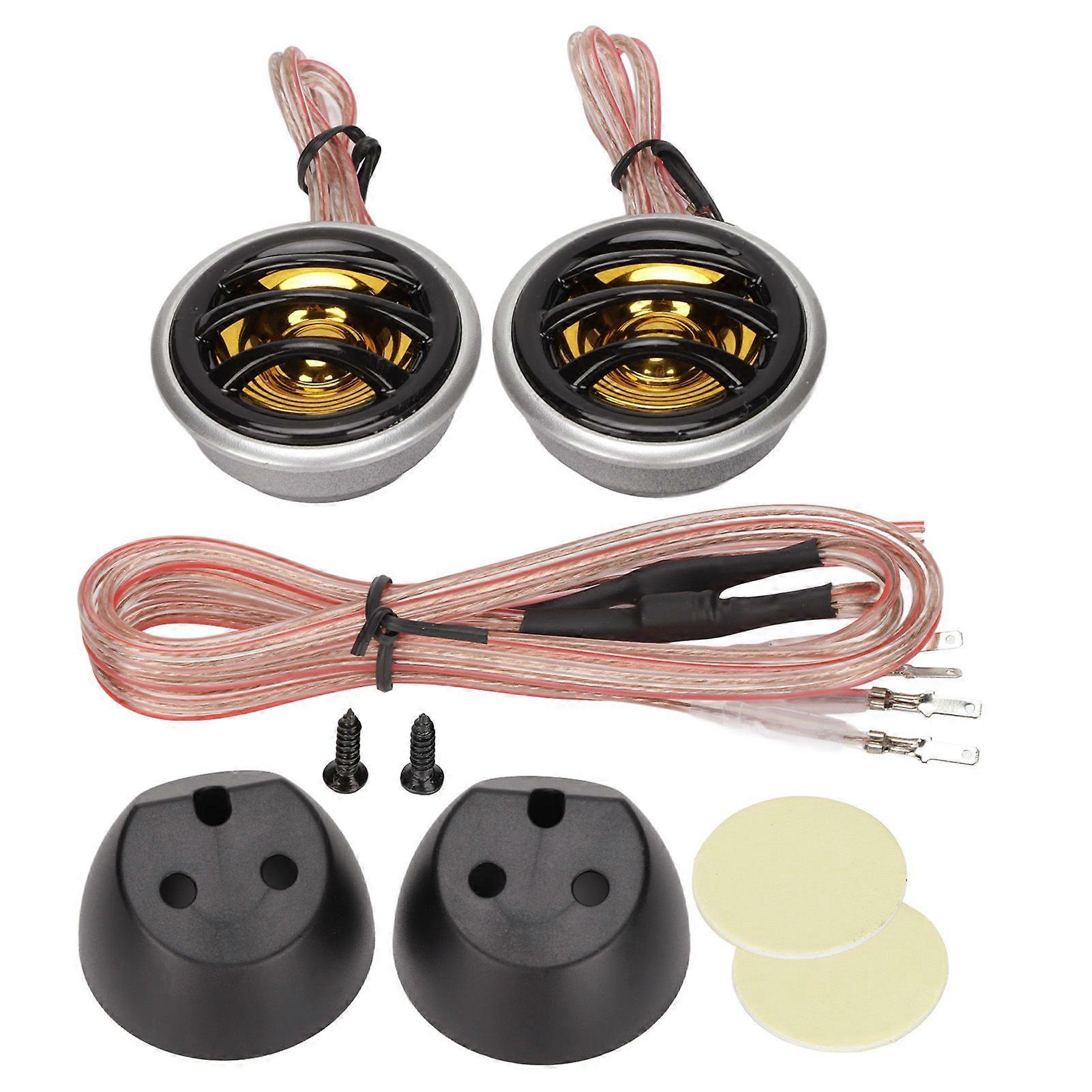 1Pairs Car Speaker 150W Dome High Pitch Stereo High Sensitivity 12V Universal Car Speaker for Car Audio System