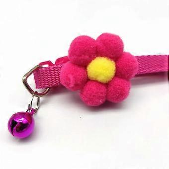 Dog Collar for Girl,Dog Flowers Collar Dog Collar with Detachable Flower Decoration Adjustable Collars for Small Medium Large Dog Cat