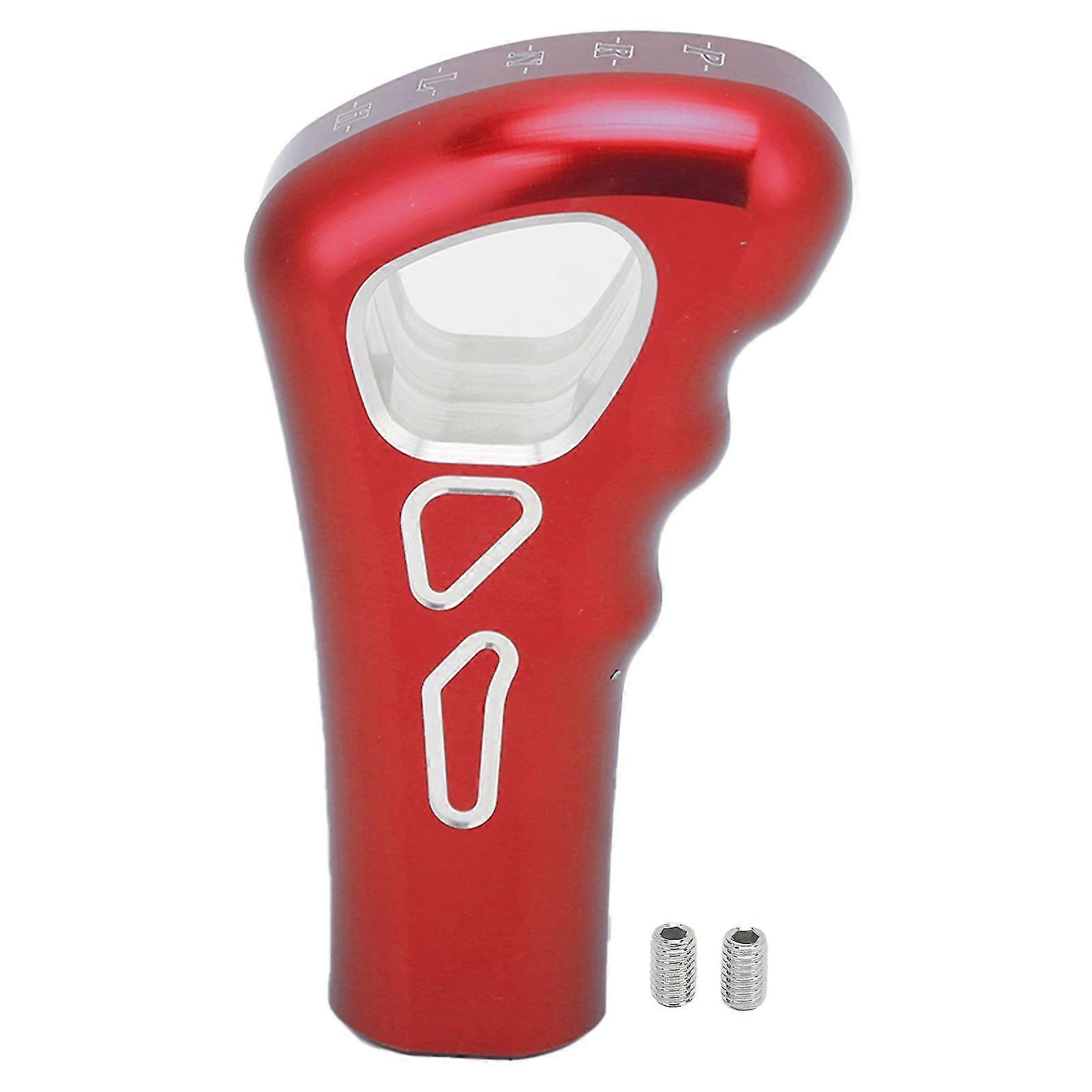 Shift Knob Handle, Car Shift Knob Car Gear Shift Head Knob Modification Replacement (Red) 2025