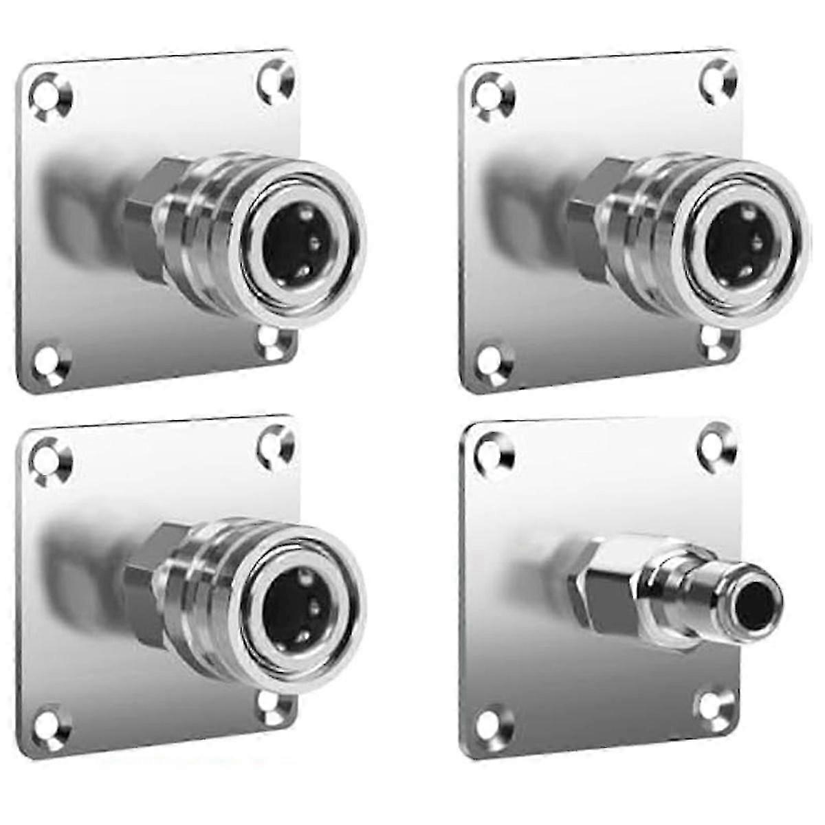 Holder for foam cannon with 1/4 quick connect