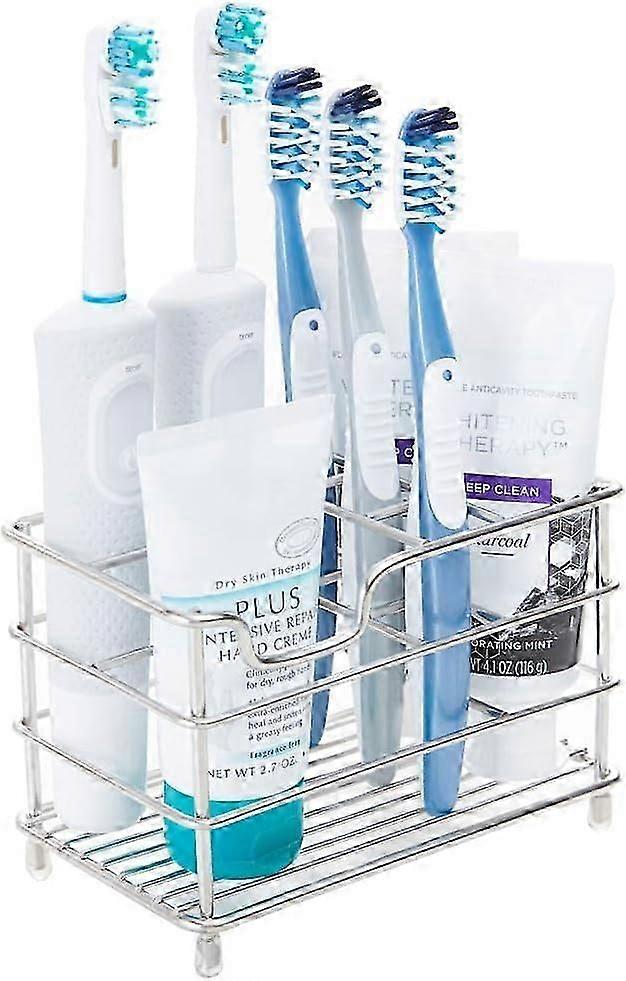 Tannbørsteholder - Rust- og sklisikker 7-spors arrangør