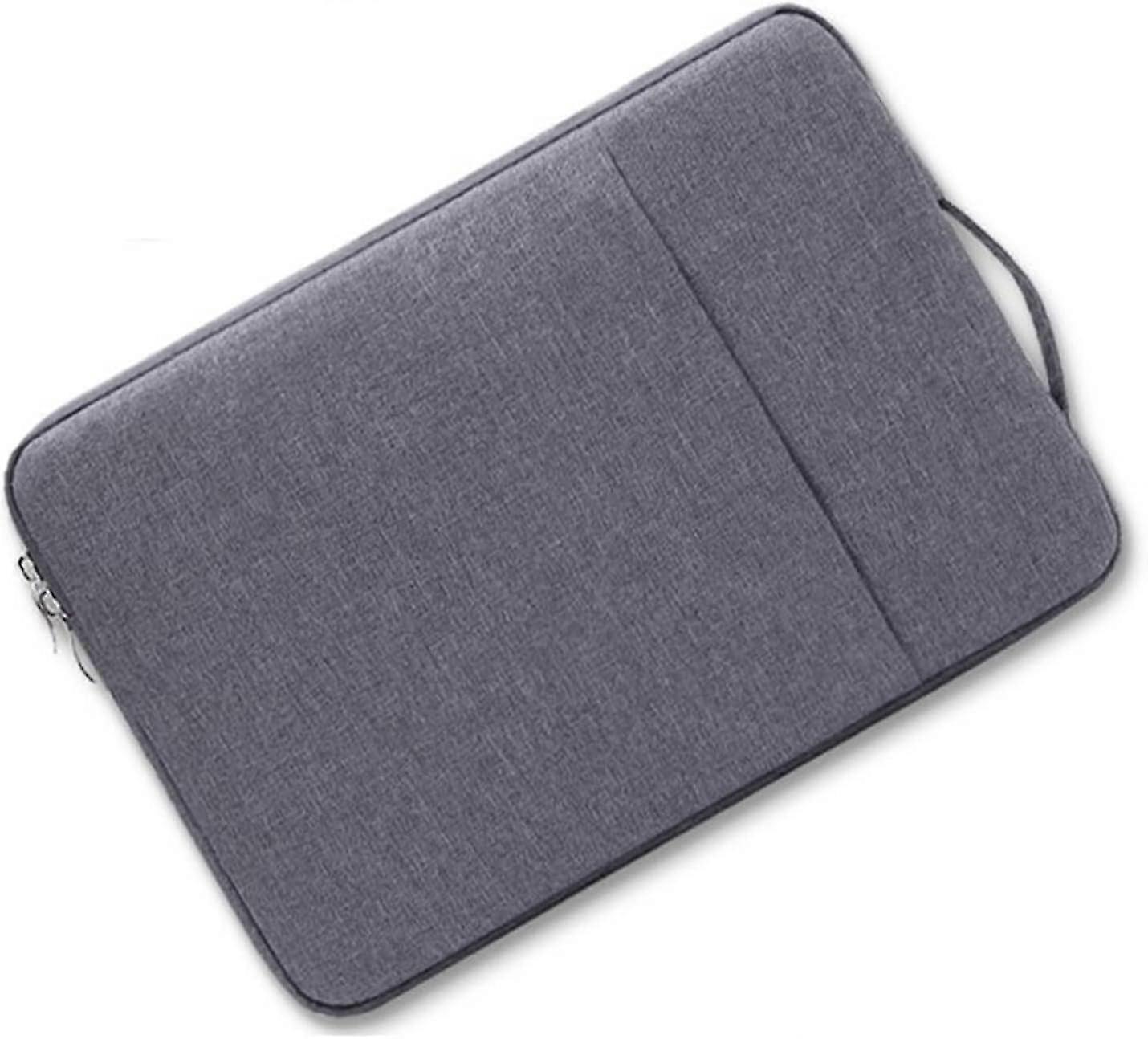 Laptop Sleeve with Handle Slim Carrying Bag Business Briefcase Compatible with 14 inch Laptops, Dark Gray