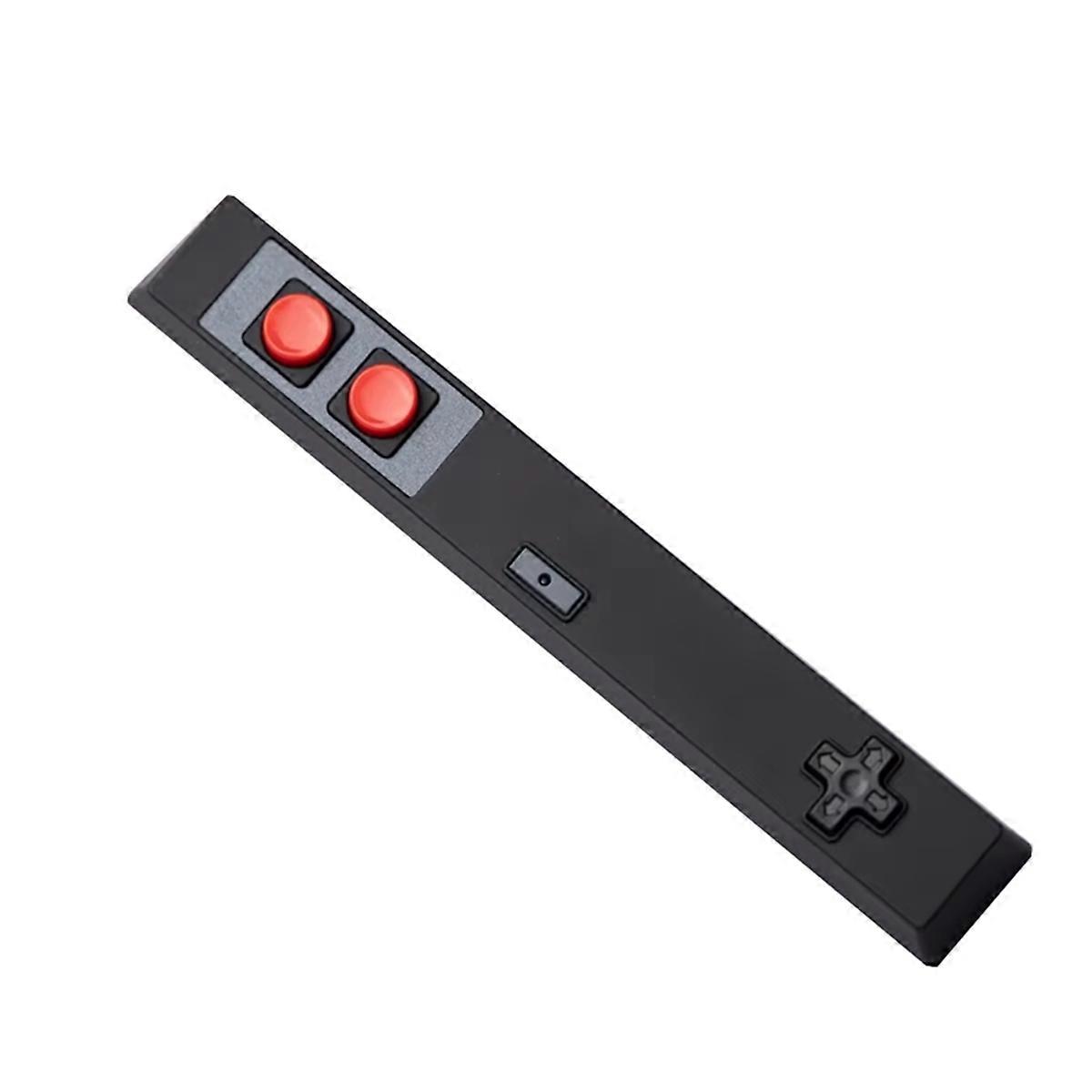 Retro Gamepad Keycap 6.25U Spacebar Artisan Keycap ABS Material for MX Switches for Gaming Mechanical Keyboard Black