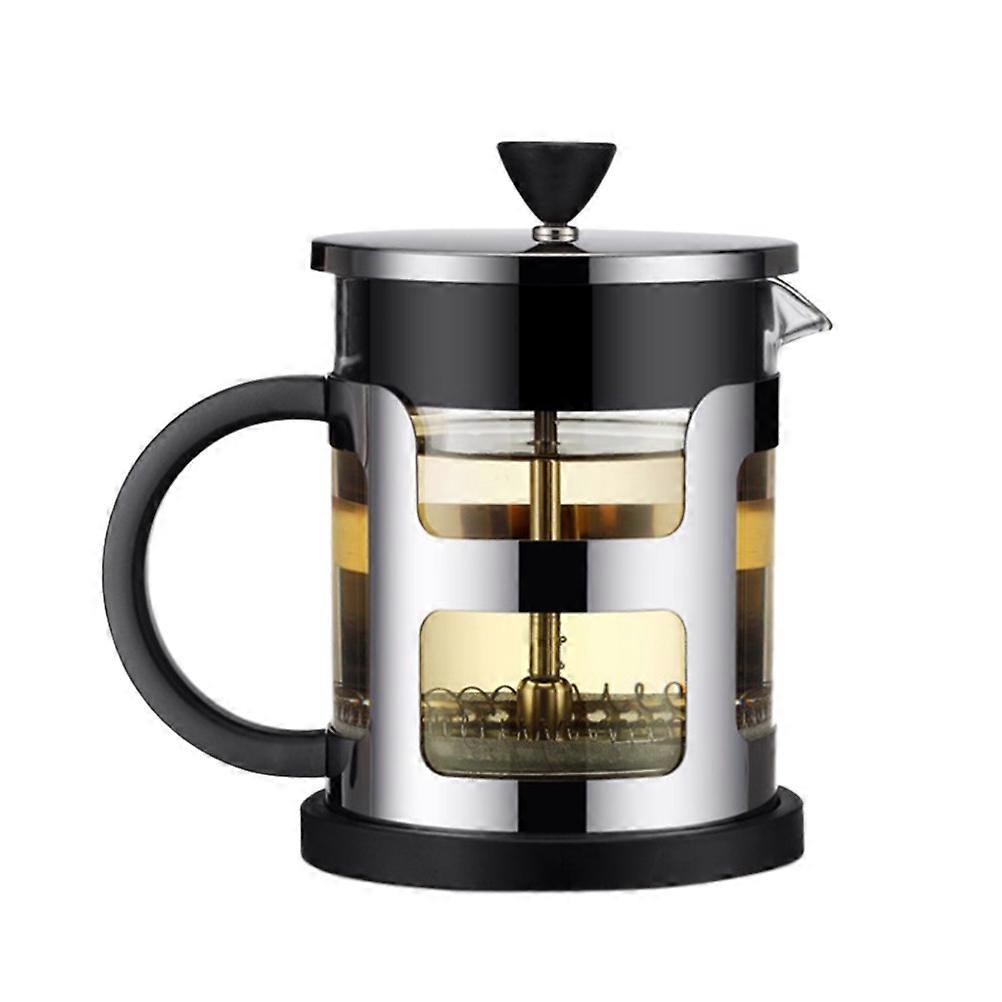 Glass Boiling Pot Tea Container With Air Vent Handle Design 1000Ml 1Set