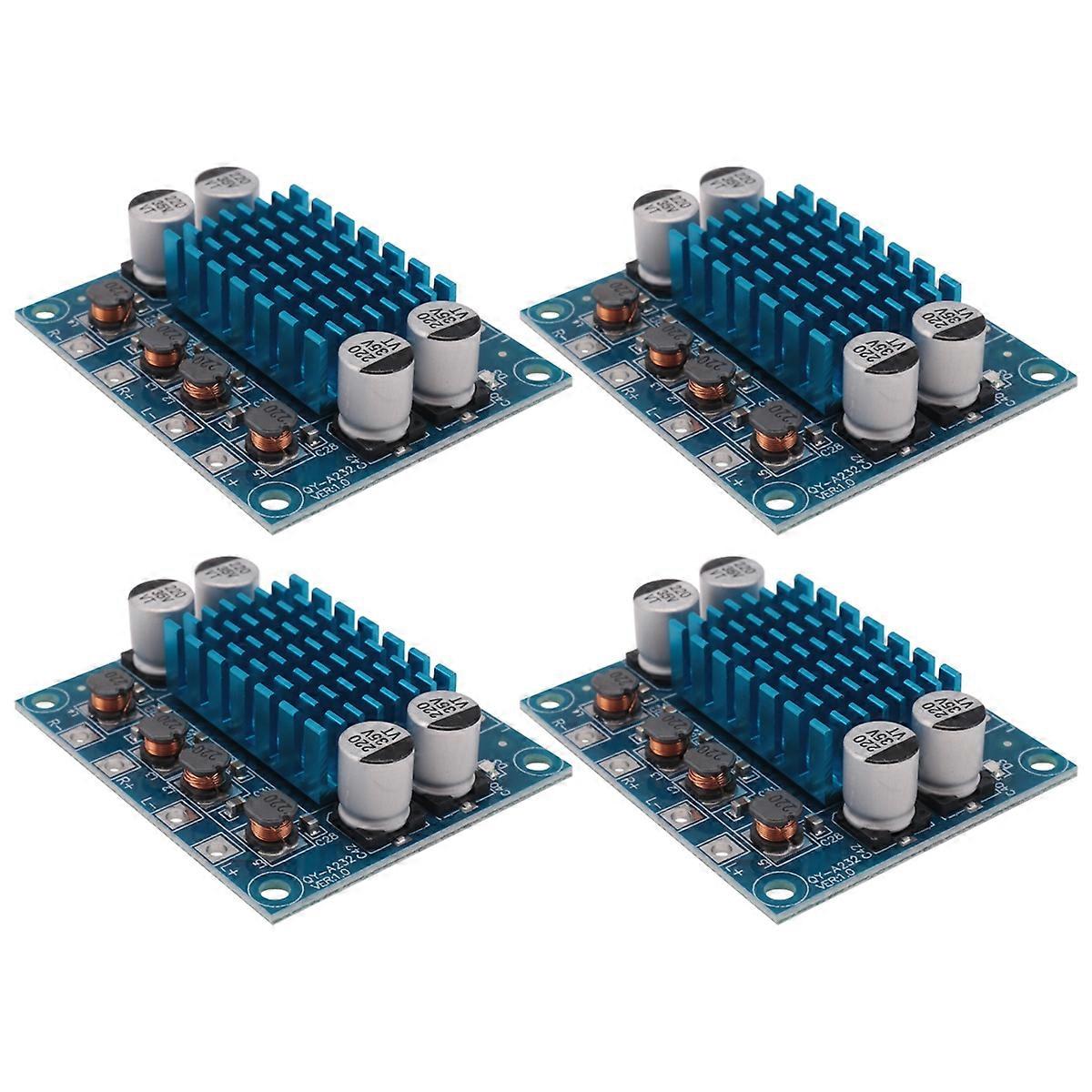 4Pcs TPA3110 XH-A232 30W+30W 2.0 Channel Digital Stereo Audio Power Amplifier Board DC 8-26V 3A