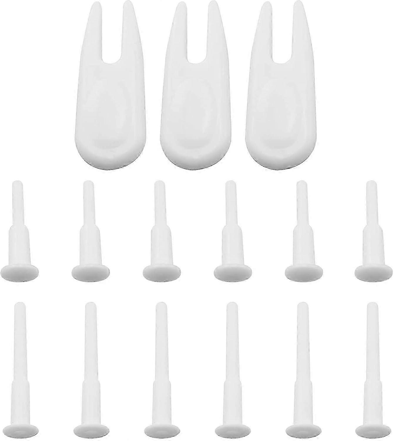 Yoga Ball Plug - Exercise Ball Plug Replacement Kit for Fitness Balls, 15-Pack