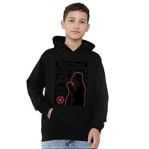 Star Wars: The Empire Strikes Back Childrens/Kids Join The Dark Side Darth Vader Poster Hoodie