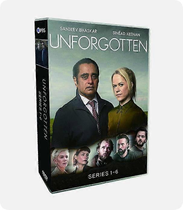 Nieuwe Box Set Unforgotten Seizoen 1- 6 DVD 12-Disc engelse versie
