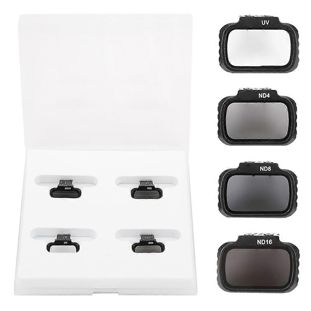 Fikaz UV ND4 ND8 ND16 Lens Filter Kit Ultra Thin Waterproof for Mavic Mini