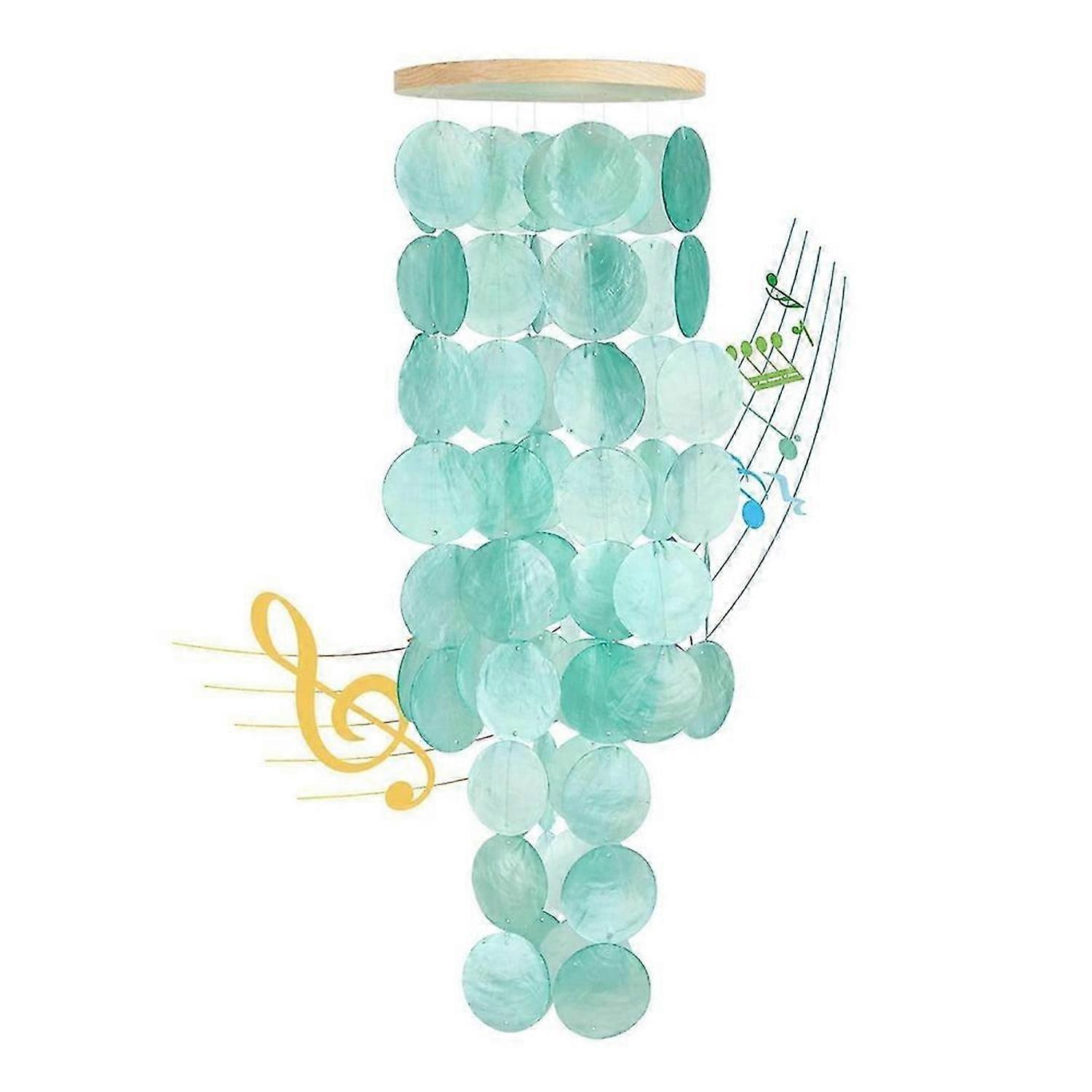 Wind Chimes for Outside - Shells Windchime Coastal Style Decor